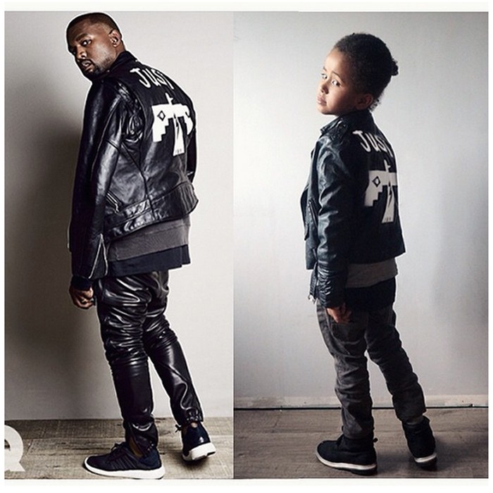 Alexander imita Kanye West (Foto: Instagram/Reprodução)
