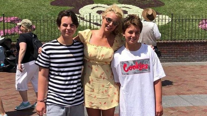 Britney Spears é mãe de Sean Preston e Jayden James (Foto: Reprodução/Instagram)