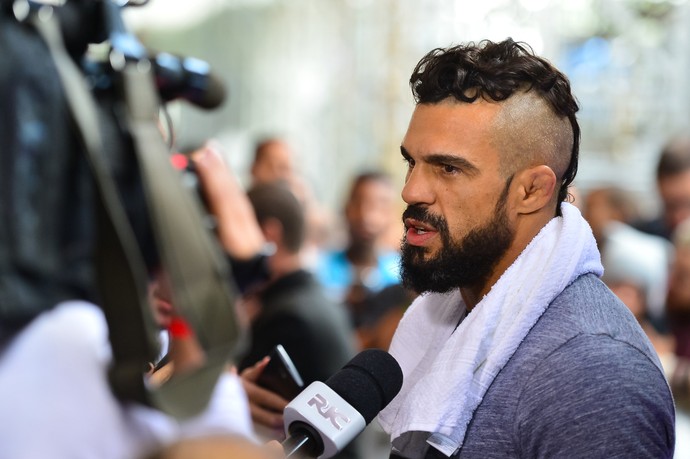 Vitor Belfort Treino Aberto UFC 198 (Foto: Jason Silva)