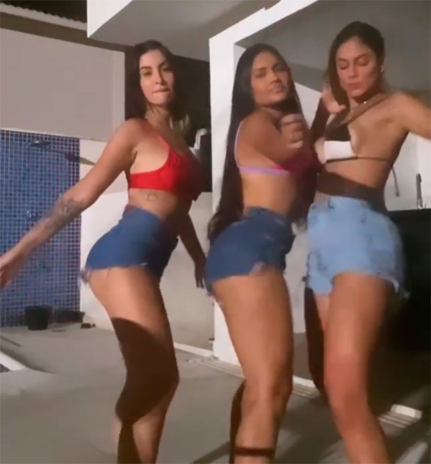Flayslane, Mari Gonzalez e Bianca Andrade (Foto: Reprodução/Instagram)