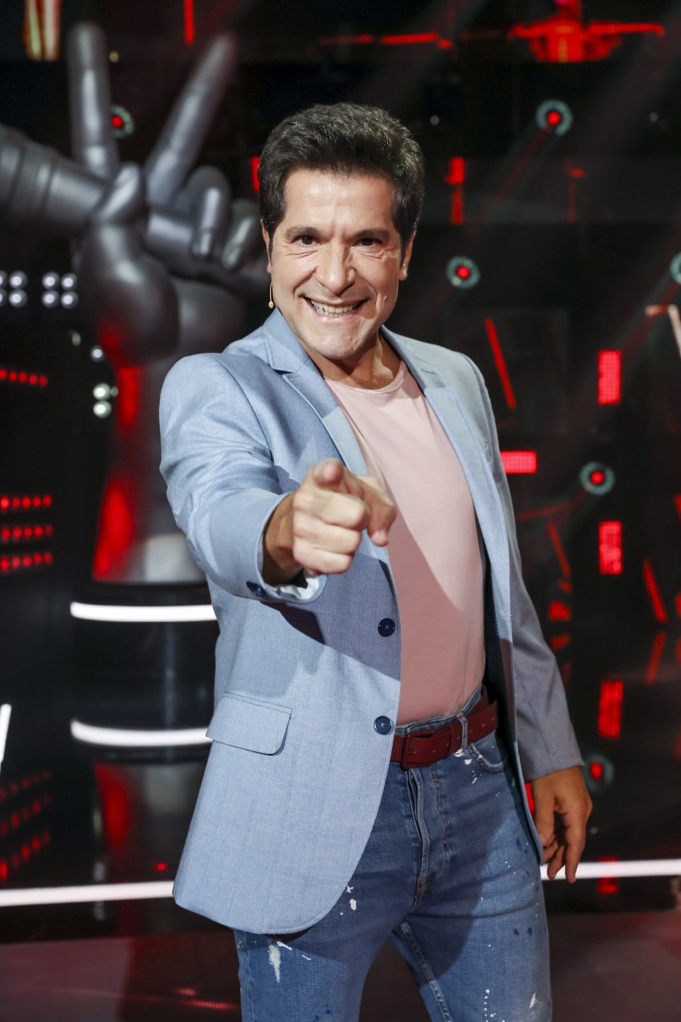 Daniel está de volta à família 'The Voice' — Foto: Globo / João Miguel Jr. 