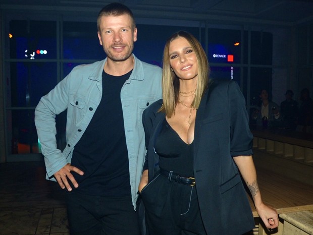 Fernanda Lima e Rodrigo Hilbert (Foto: Eduardo Martins/AgNews)