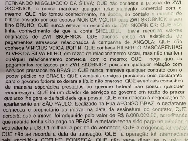 João Santana diz não conhecer Zwi Skornick (Foto: Reprodução)