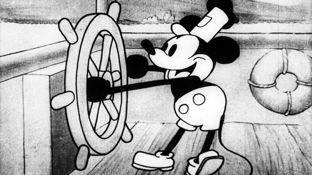 Mickey em Steamboat Willie (Foto: Reprodução)