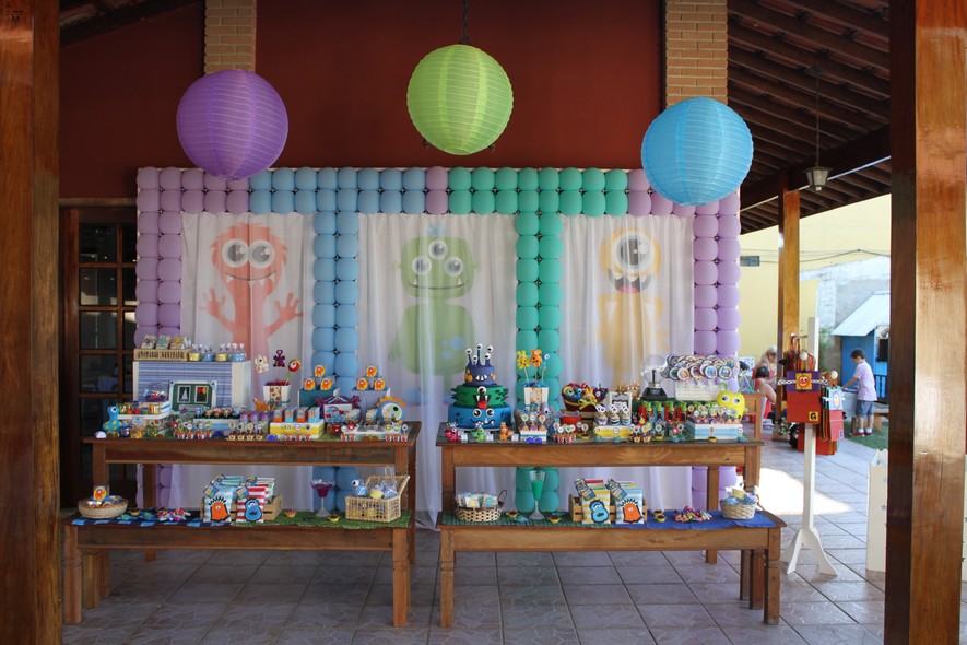 Tema para festa de aniversário: Monstros - Crescer | Temas