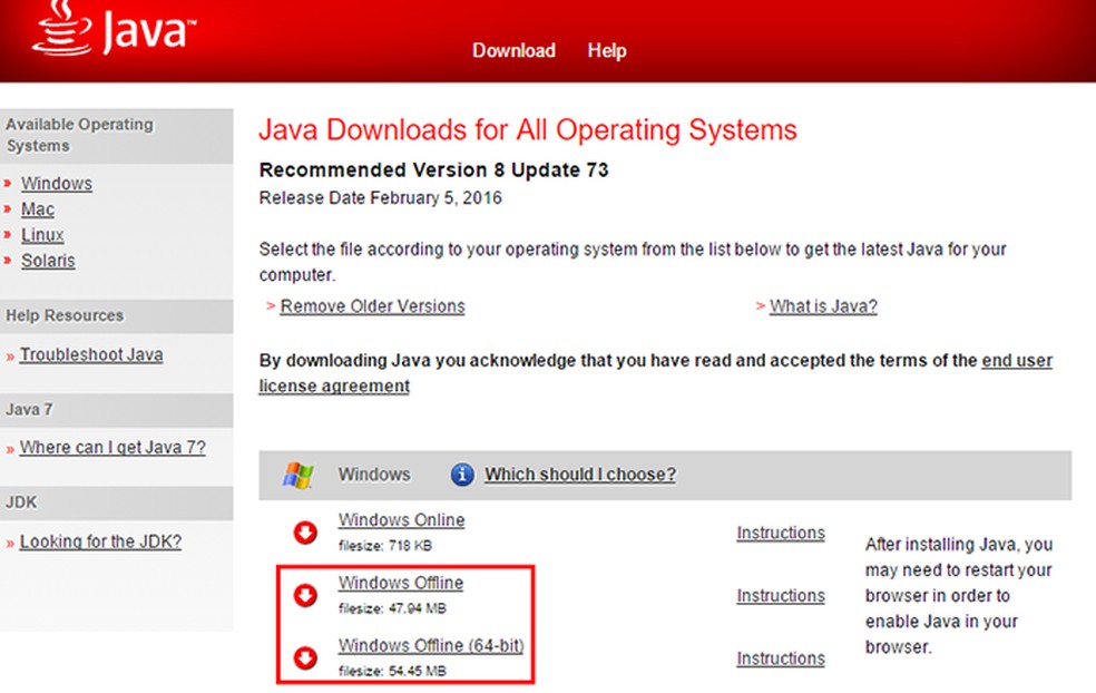 Como instalar o Java offline no PC | Dicas e Tutoriais | TechTudo