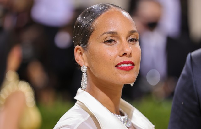 NEW YORK, NEW YORK - SEPTEMBER 13: Alicia Keys attends The 2021 Met Gala Celebrating In America: A Lexicon Of Fashion at Metropolitan Museum of Art on September 13, 2021 in New York City. (Photo by Theo Wargo/Getty Images) (Foto: Getty Images)