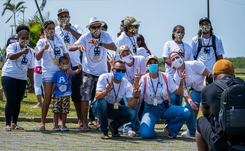 Locomotiva do Bem promove eventos para arrecadação de recursos e divulgação do serviço de catadores — Foto: Arquivo Pessoal/Talita Guandalini
