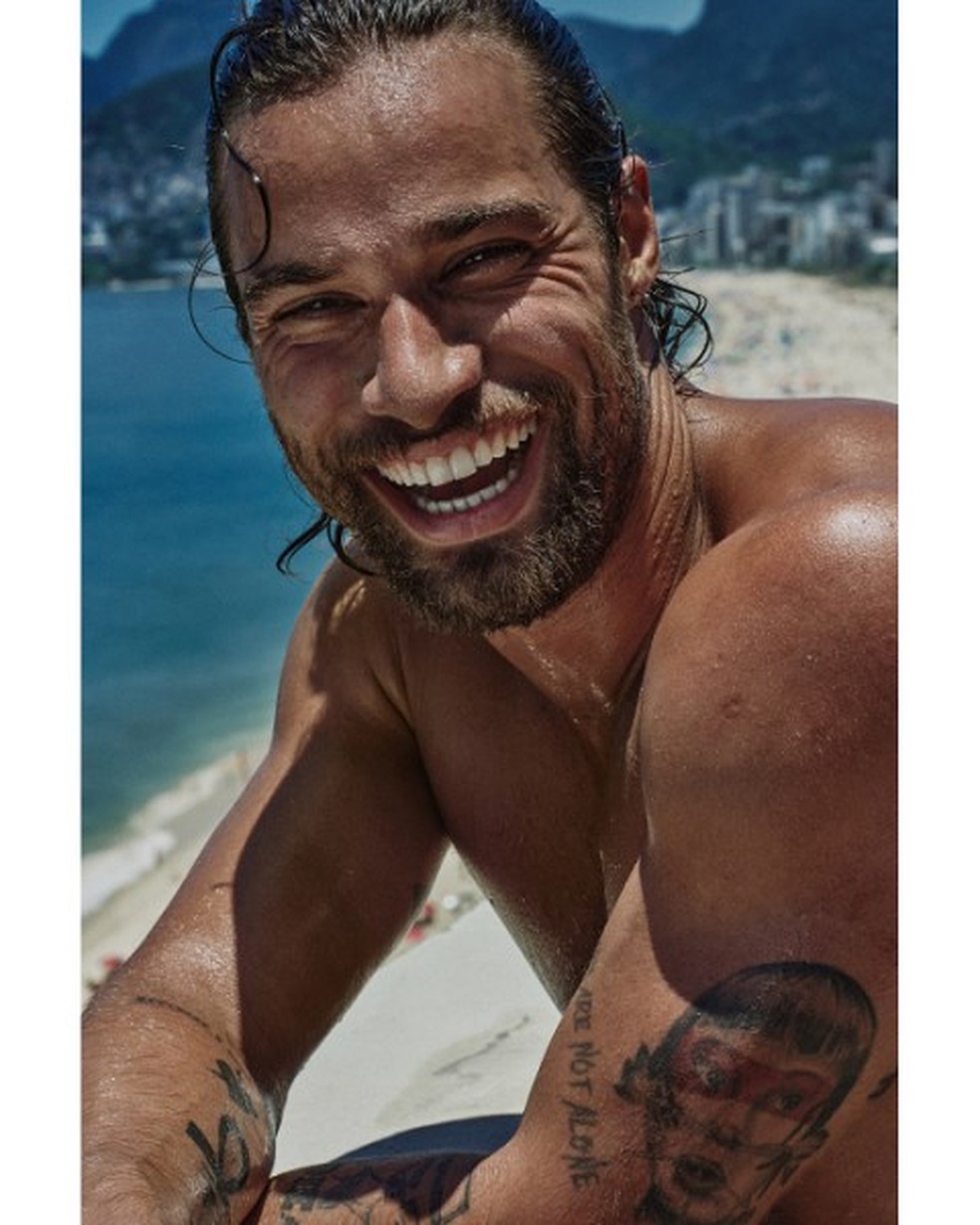 O ator e modelo Pablo Morais — Foto: Mario Testino