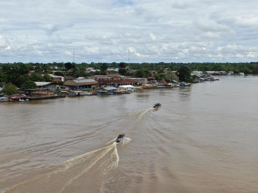 Cidade de Atalaia do Norte, no Amazonas.  — Foto: Divulgação/Comando Militar do Amazônia