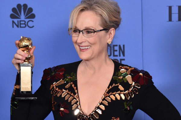Meryl Streep recebeu homenagem no Globo de Ouro pelo conjunto da obra (Foto: Getty Images)