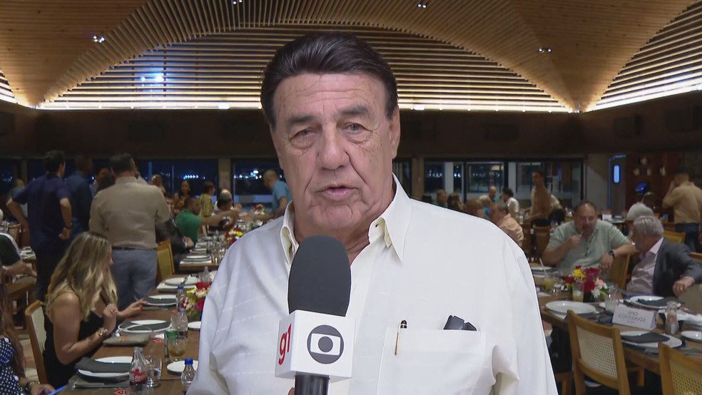 Jorge Perlingeiro, presidente da Liesa — Foto: Reprodução/ TV Globo