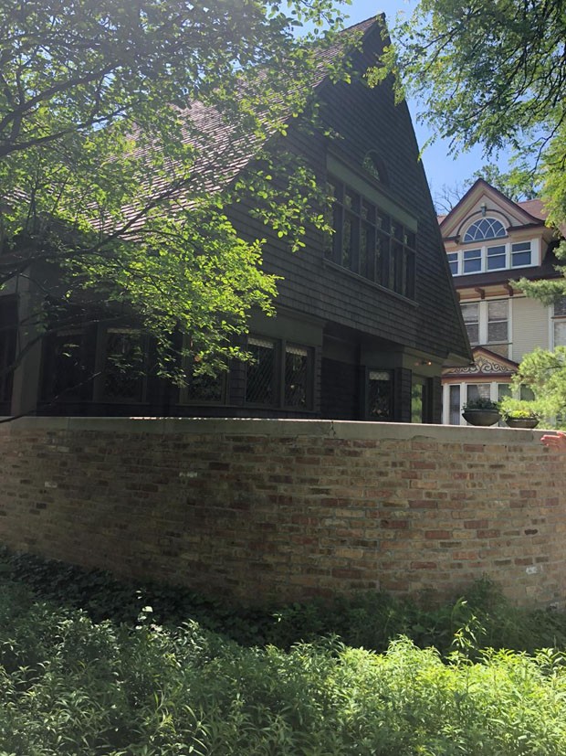 Conheça a casa de Frank Lloyd Wright  em Chicago (Foto: Taissa Buescu)