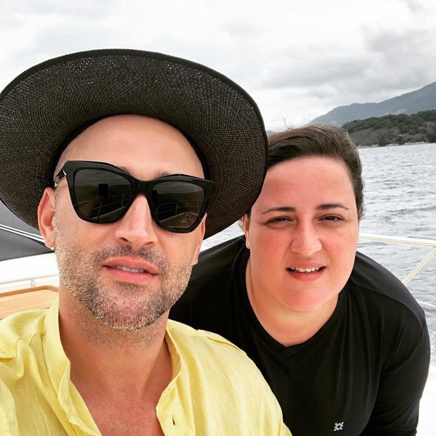Juliana Amaral e Paulo Gustavo (Foto: Reprodução/Instagram)