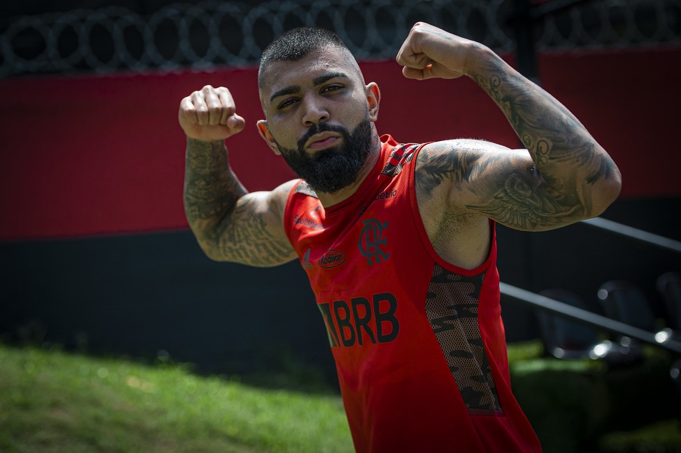 Dos R$ 86 milhões que ainda tem que pagar por Gabigol, Flamengo quitará R$ 22 milhões este ano — Foto: Alexandre Vidal / Flamengo