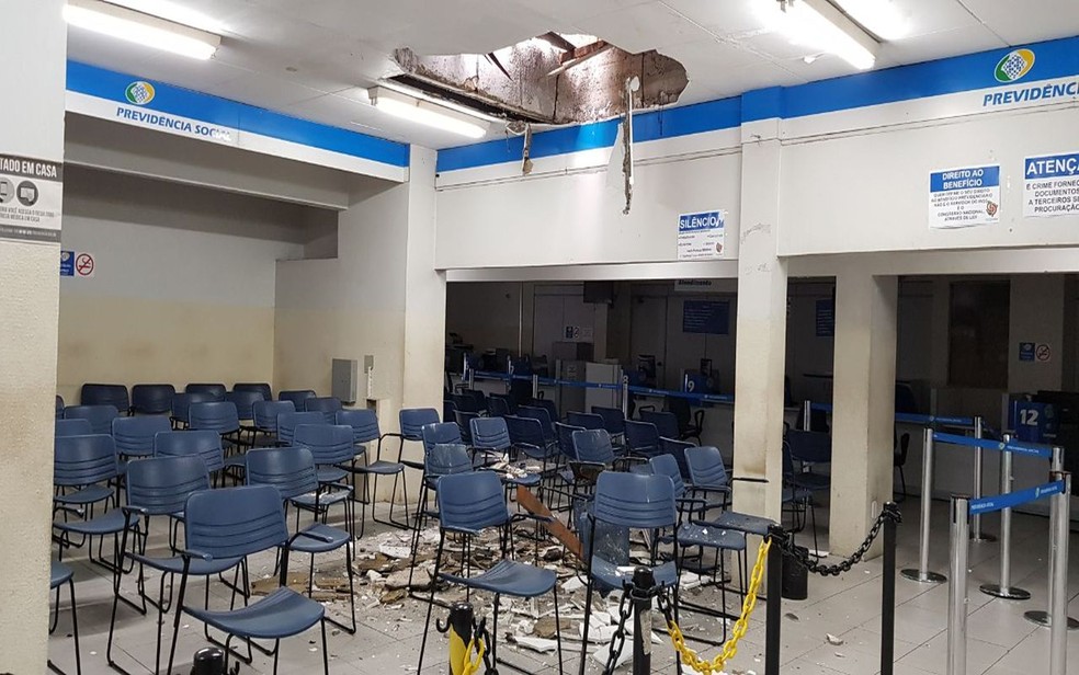 O fato ocorreu no setor de atendimento ao público. (Foto: Joaquim Antonio)
