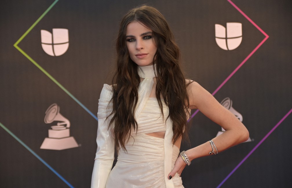 Giulia Be no Grammy 2021 — Foto: Bridget Bennett/ AFP