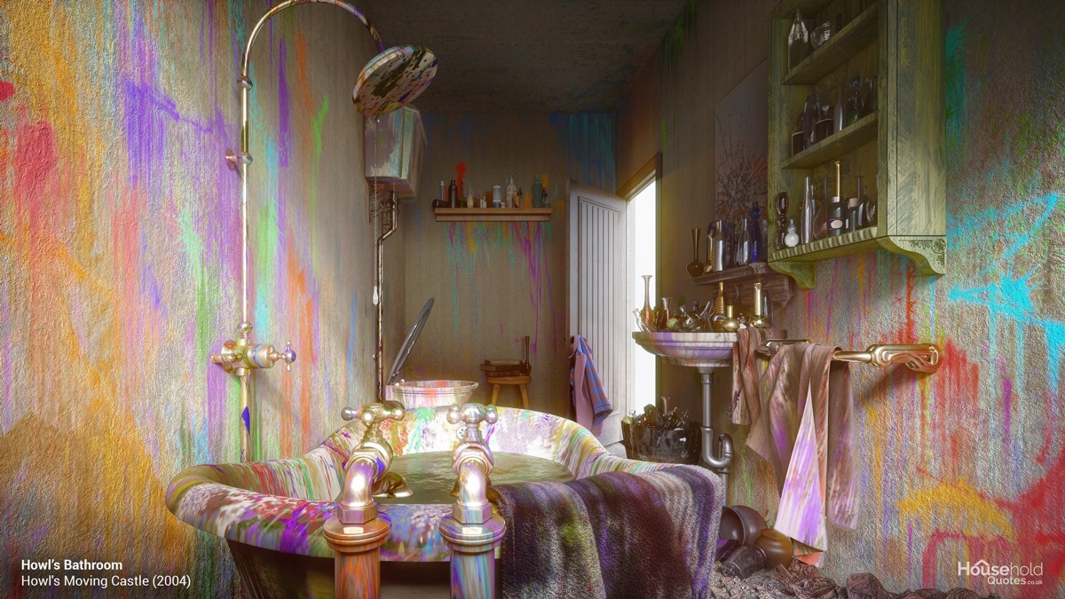 Há algo de mágico sobre a pintura do banheiro clássico (Foto: HouseholdQuotes.co.uk / Divulgação)