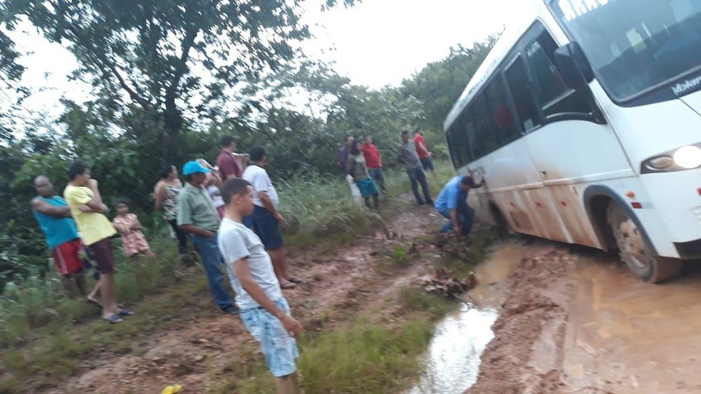 Comunidade reclamou de condições de rodovia — Foto: Divulgação
