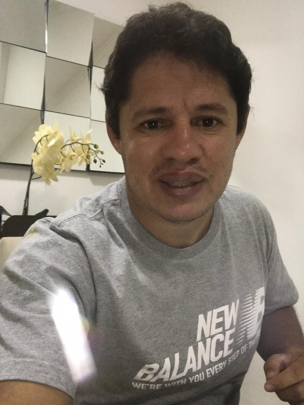 Campeão pelo Botafogo em 1995, Iranildo mora no Rio de Janeiro — Foto: Arquivo pessoal