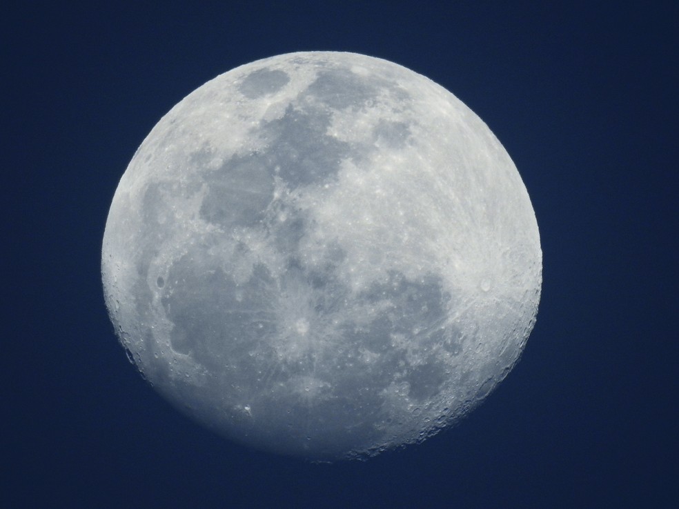 Segunda lua cheia do mês recebe o nome de "Lua Azul" (Foto: Ananda Porto/ TG)