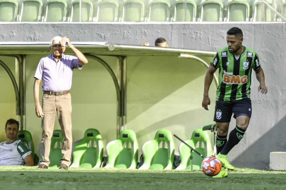 América-MG x Cruzeiro; Givanildo Oliveira — Foto: Mourão Panda/ América-MG