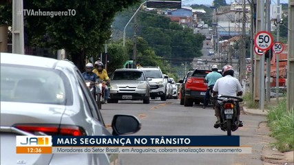 Moradores de Araguaína cobram sinalização em cruzamento