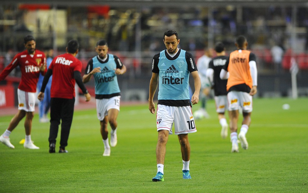 NenÃª Ã© reserva do SÃ£o Paulo â€” Foto: Marcos Ribolli