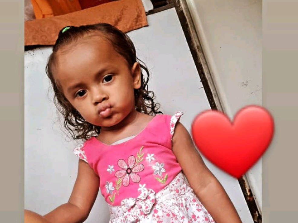 Alana Pereira da Costa tinha 2 anos &mdash; Foto: Arquivo de familiares 