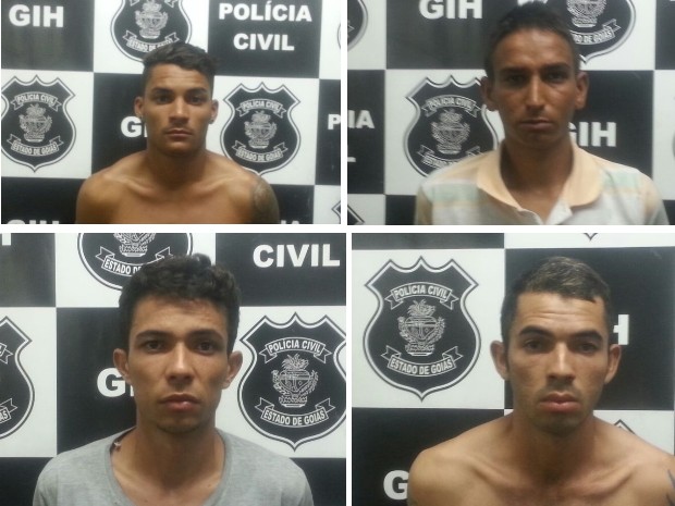 Suspeitos de matar adolescente vão responder por homicídio qualificado em Goiás (Foto: Divulgação/Polícia Civil)
