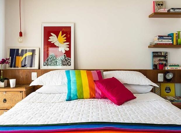 Alguns itens são fundamentais para ter um quarto para lá de confortável. (Foto: Edu Castello/Editora Globo)