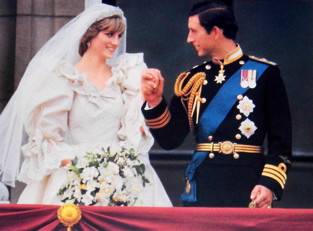 O casamento de Princesa Diana e Príncipe Charles (Foto: Reprodução/Flickr)