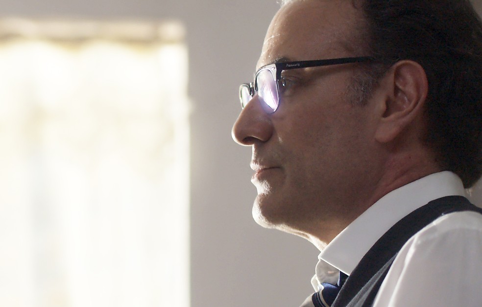 Amaral diz para Ive que ela irá se dar bem com ele (Foto: TV Globo)