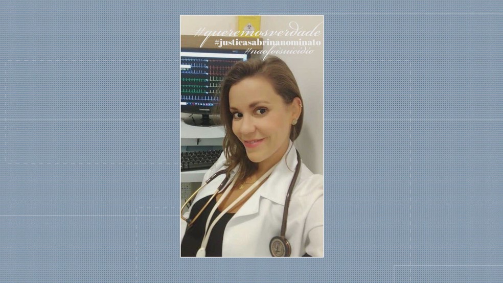 Sabrina Nominato Fernandes, de 37 anos, trabalhava como cardiologista  — Foto: Arquivo pessoal 