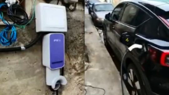 Bope encontra dois carros elétricos que eram usados por traficantes do Complexo da Penha