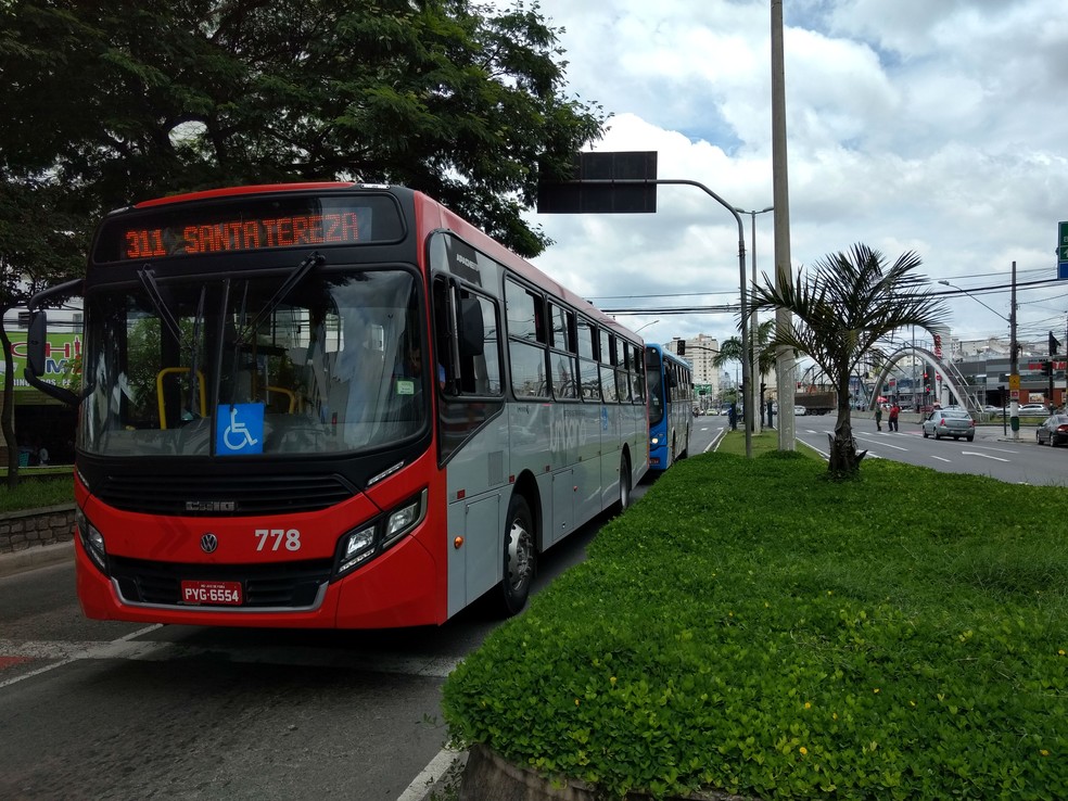 Ônibus em Juiz de Fora, foto de arquivo— Foto: Roberta Oliveira/g1