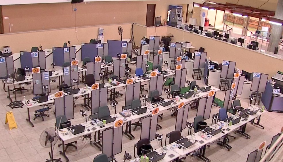 Cartório de protesto em imagem de arquivo (Foto: TV Globo/Reprodução)