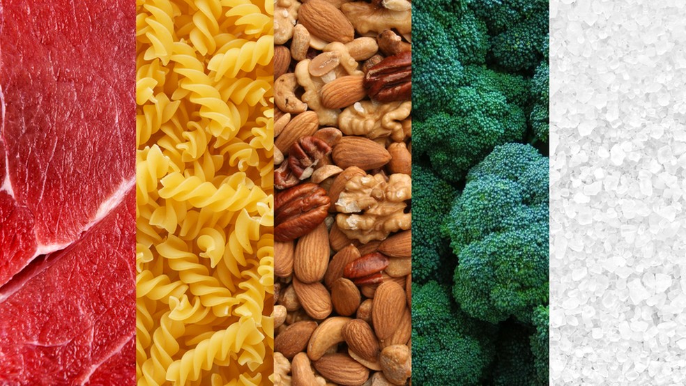 De acordo com os pesquisadores, temos apetites para proteínas, carboidratos, gorduras, cálcio e sódio (sal) — Foto: Getty Images via BBC