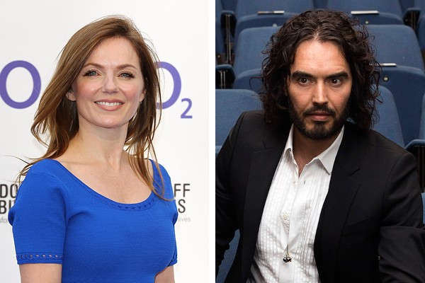 Geri Halliwell e Russell Brand (Foto: Getty Images)