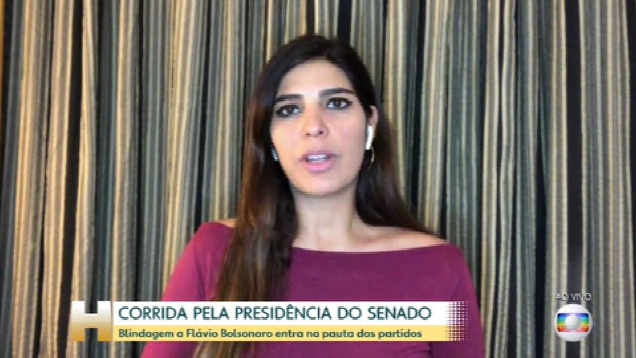 Andréia Sadi: Blindagem a Flávio Bolsonaro entra nas negociações da sucessão do Senado