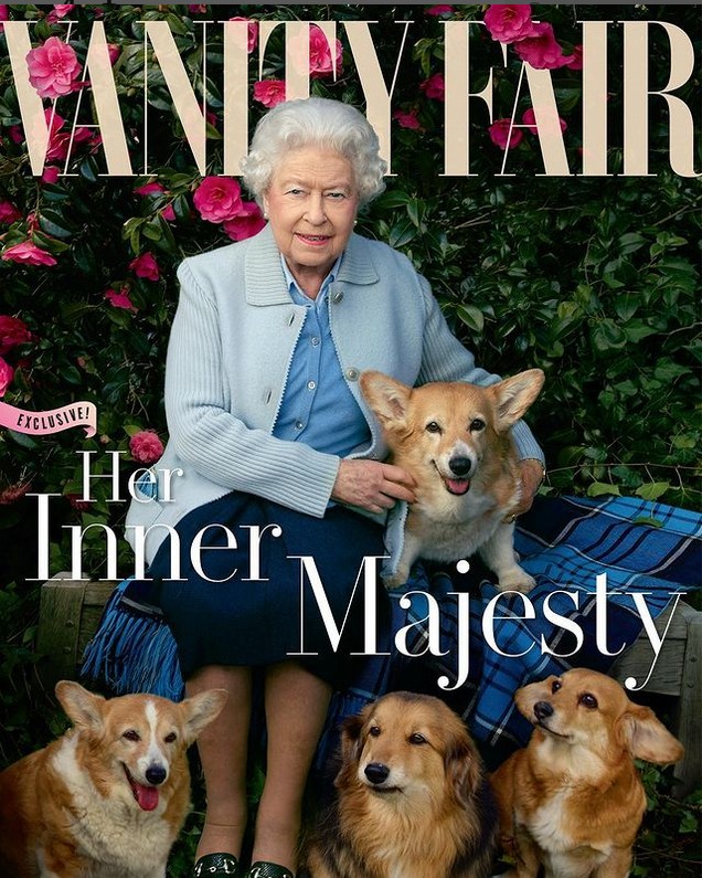 A rainha Elizabeth II é uma amante dos cães, sobretudo os corgis (Foto: @theroyalfamily/ Instagram/ Reprodução)