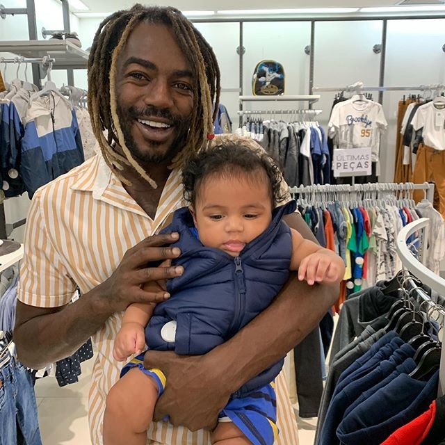 Jonathan Azevedo leva filho para compras (Foto: Reprodução/Instagram)