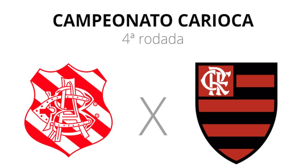 Bangu e Flamengo se enfrentam nesta terça-feira, às 21h10 — Foto: ge