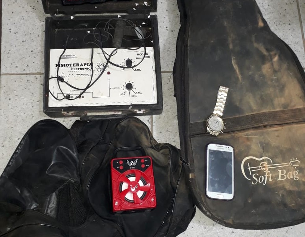 Materias foram recuperados apÃ³s aÃ§Ã£o da PC em Rio Pardo de Minas â Foto: PolÃ­cia Civil/DivulgaÃ§Ã£o