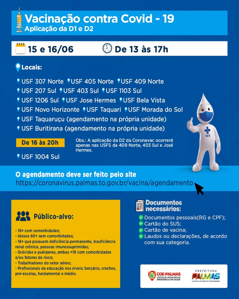 sistema de agendamento para vacina contra covid 19 volta a funcionar em palmas tocantins g1