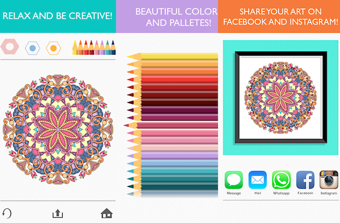 Relaxe e divirta-se colorindo com o Colorfy (Foto: Divulgação/AppStore)