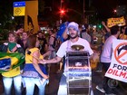 Manifestantes contra e a favor do impeachment vão às ruas no país