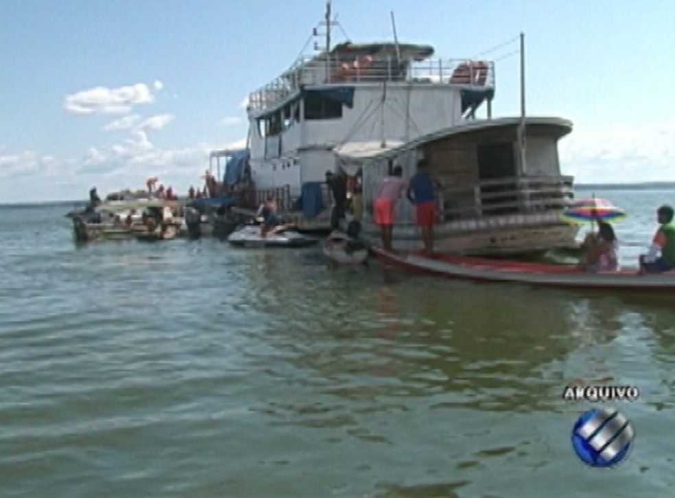 Fiscalização de embarcações nos rios do Pará (Foto: Reprodução/TV Liberal)