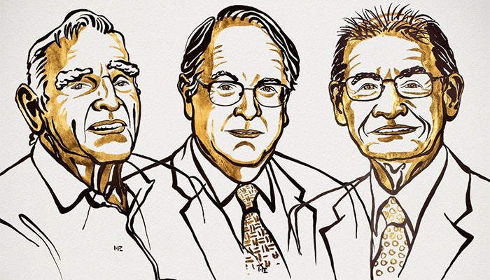 John B. Goodenough, M. Stanley Whittingham e Akira Yoshino são os vencedores do Prêmio Nobel 2019 de Química (Foto: Divulgação)
