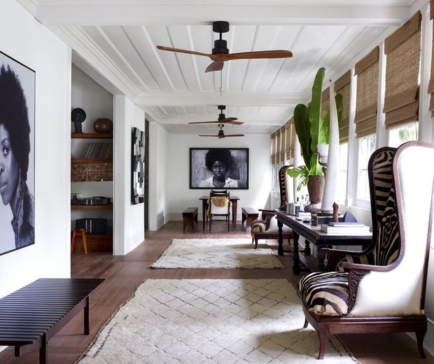 A fazenda de Lenny Kravitz no Rio (Foto: Reprodução Architectural Digest) A fazenda de Lenny Kravitz no Rio (Foto: Reprodução Architectural Digest)